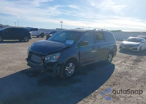 2007 Honda Odyssey Ex from USA, damaged, VIN 5FNRL38467B047844